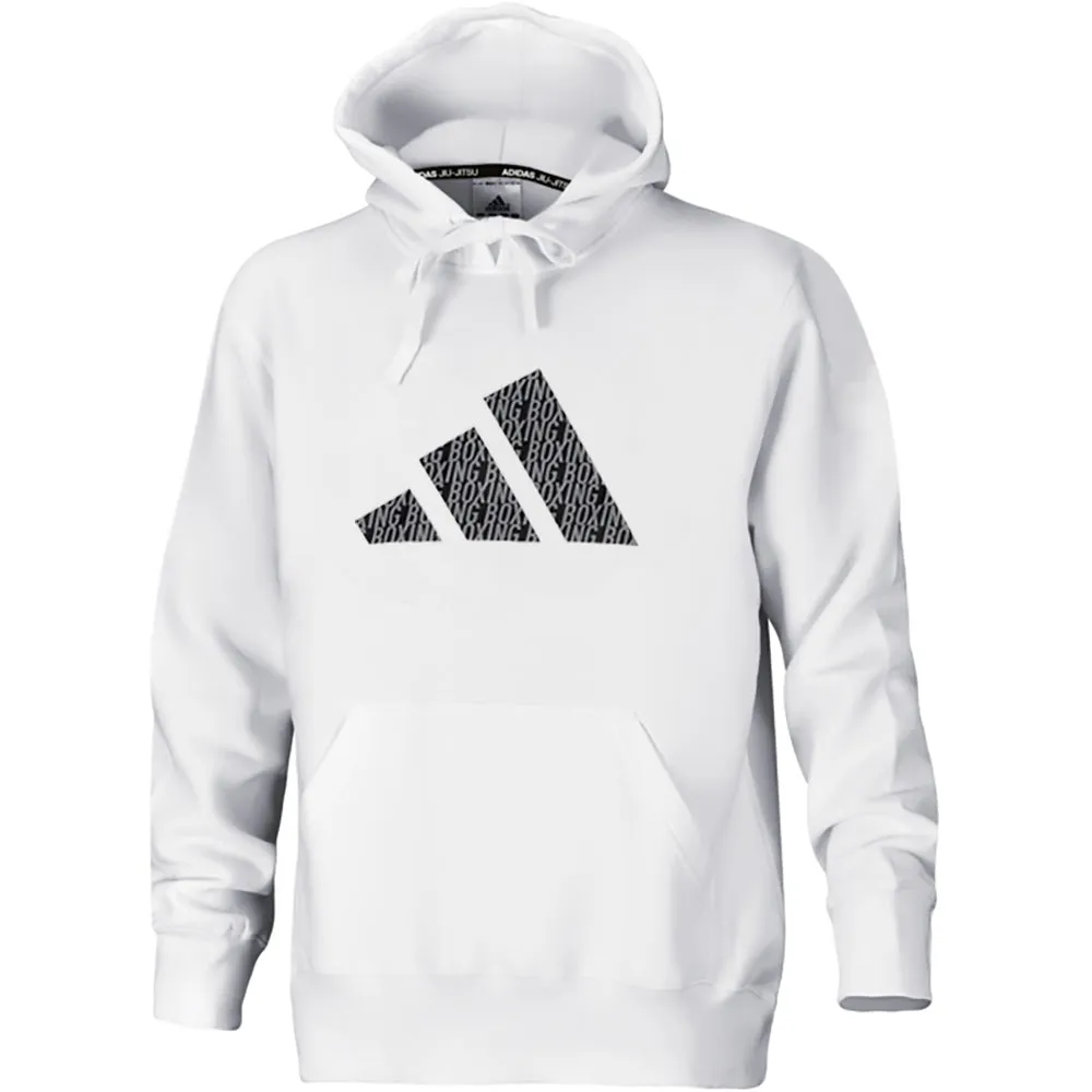 Adidas Boxing Perfo Script White Hoodie