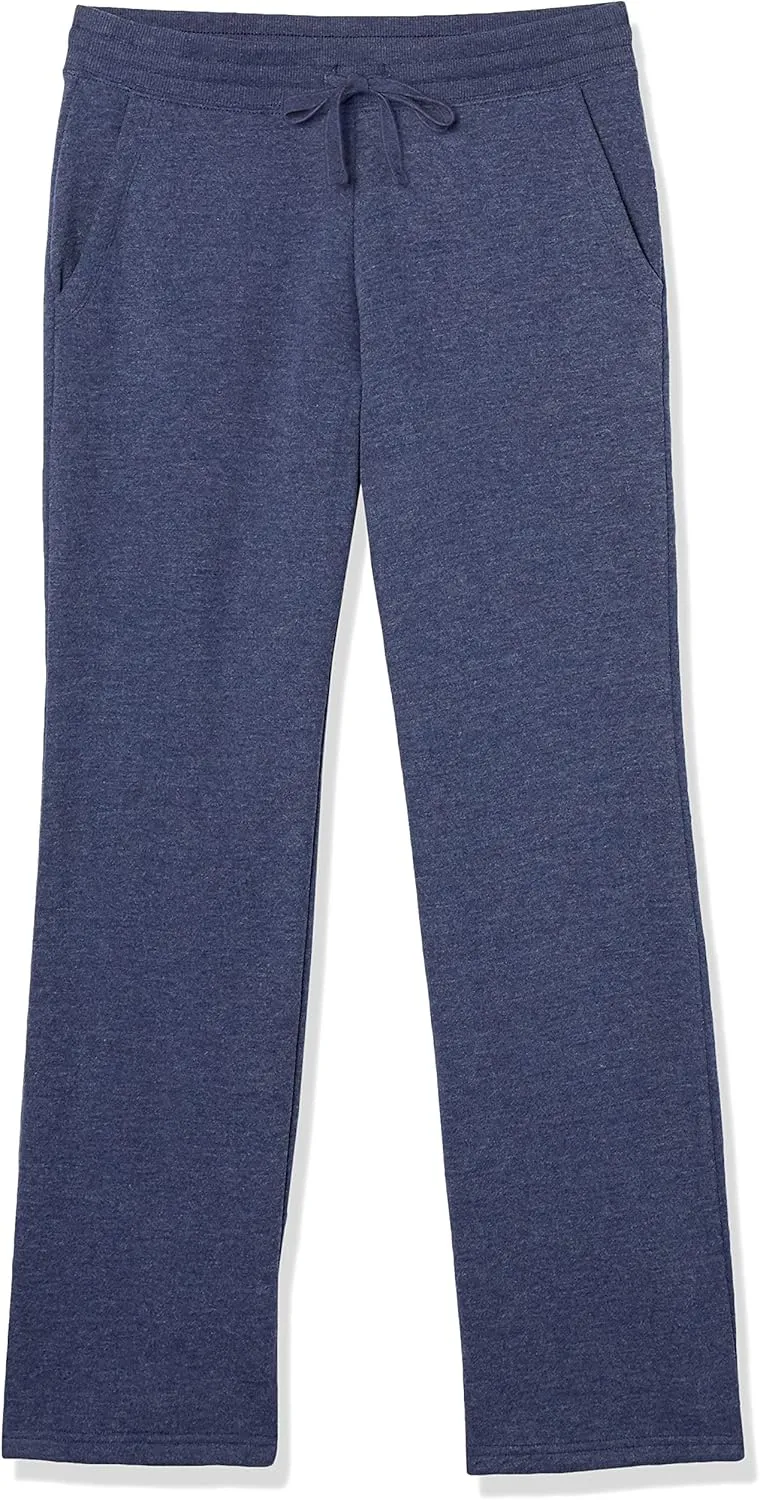 Amazon Essentials Straight Leg Sweatpants with Drawstring for Women, Fleece - (Available in Plus Size)