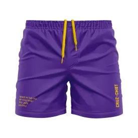 Base Collection men's FC shorts, purple/athl.gold