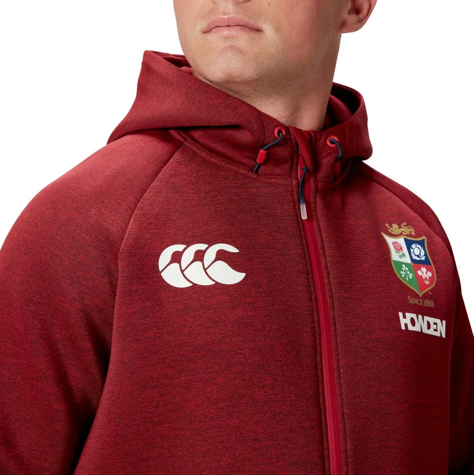 British & Irish Lions Mens Hoody Everest Red