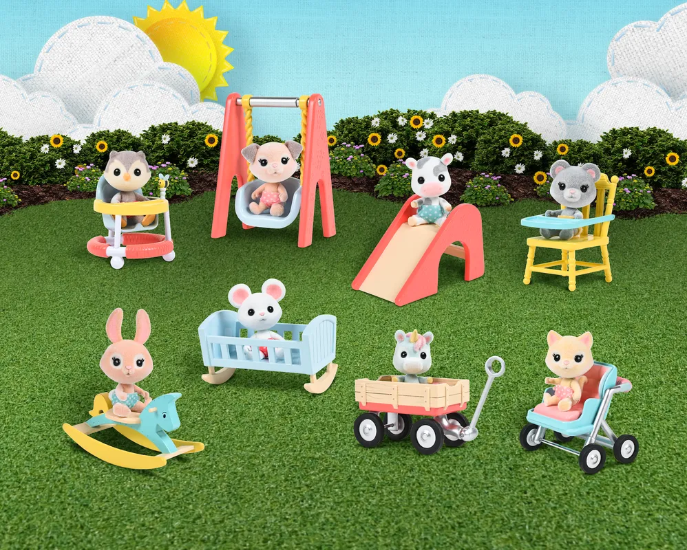 Honey Bee Acres Character Pack Baby Hooty With Walker