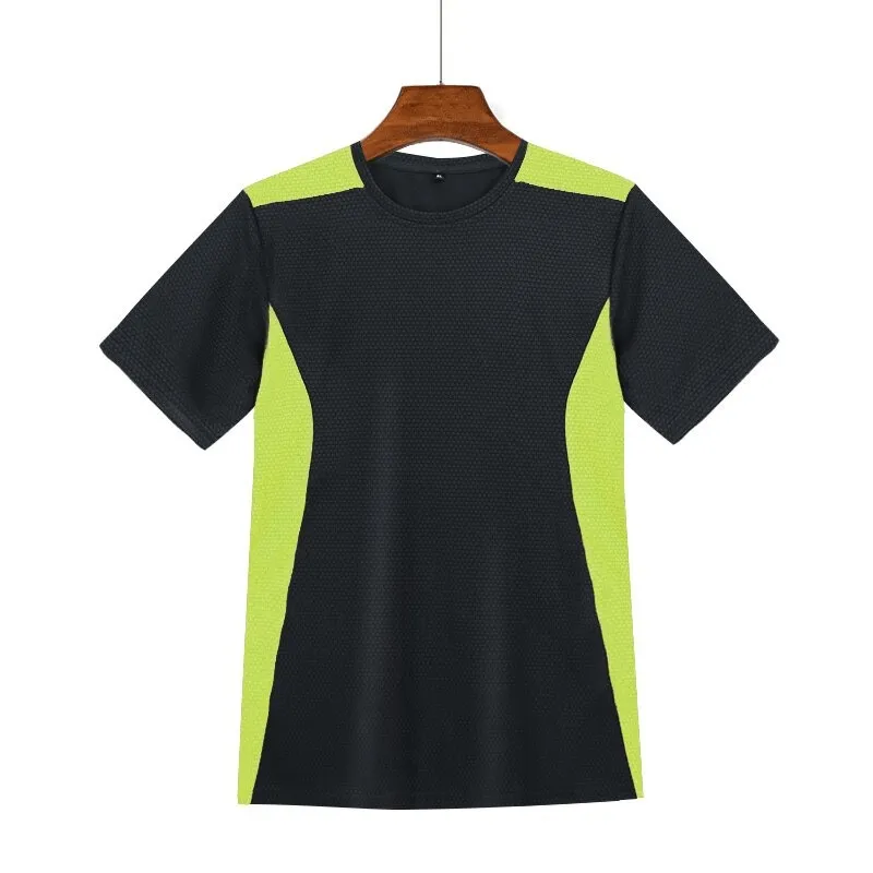 Men's Short Sleeves Football T-Shirt / Male Quick Dry Gym Clothing - SF0497