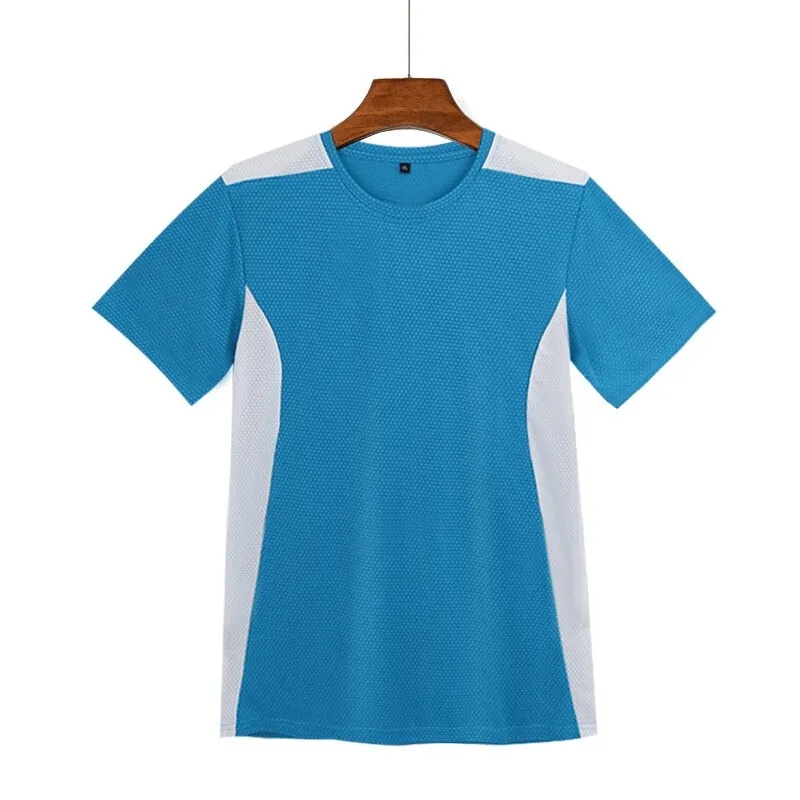 Men's Short Sleeves Football T-Shirt / Male Quick Dry Gym Clothing - SF0497