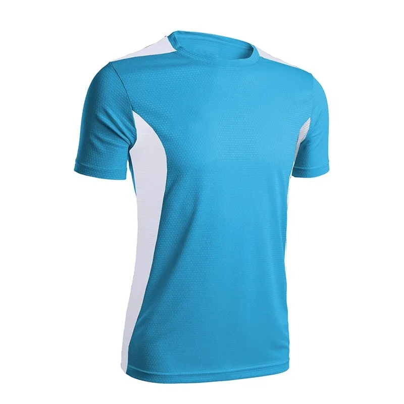 Men's Short Sleeves Football T-Shirt / Male Quick Dry Gym Clothing - SF0497