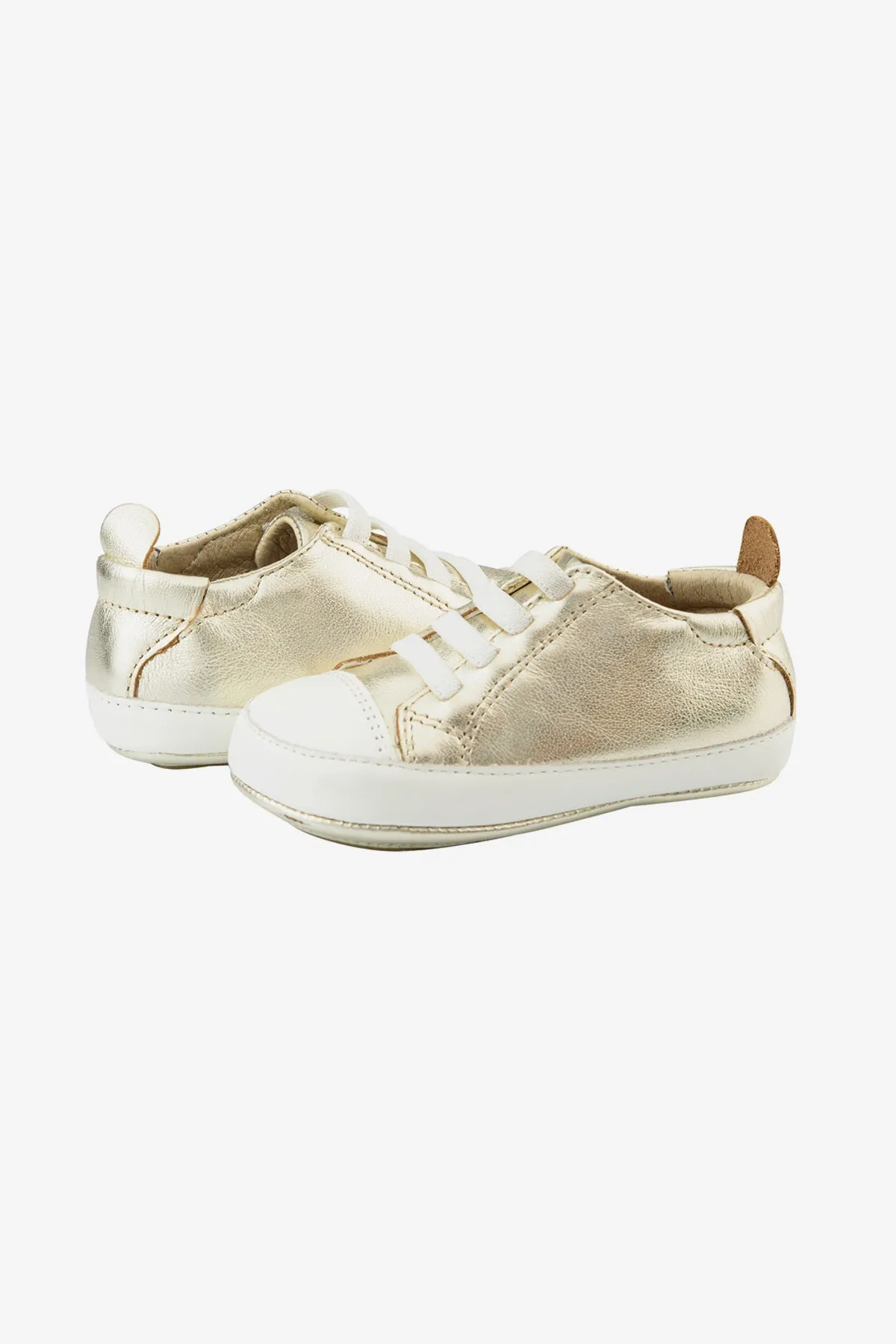 Old Soles Eazy Tread Baby Shoes- Gold (Size 6/9M left)