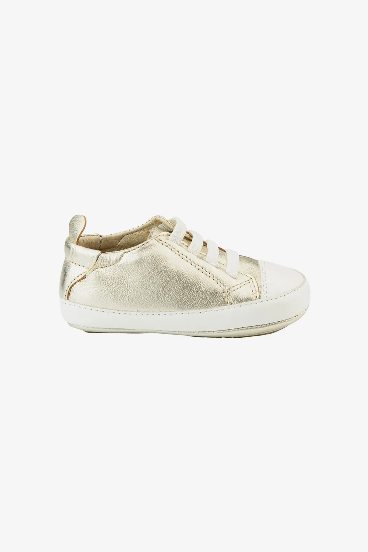 Old Soles Eazy Tread Baby Shoes- Gold (Size 6/9M left)