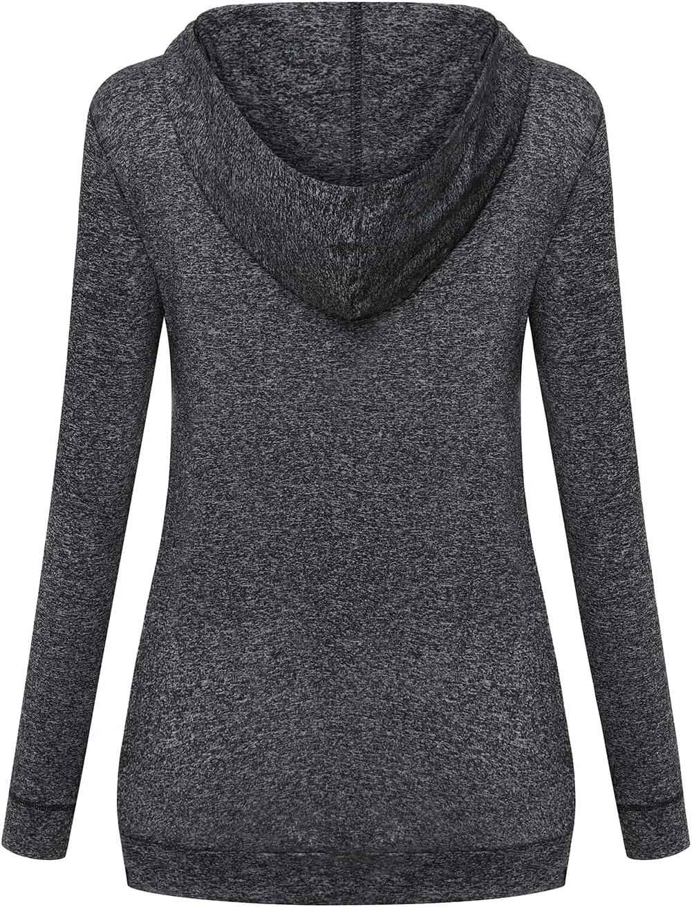 Womens Long Sleeve Zip Up Hoodies Workout Casual Sports Yoga Running Athletic Jackets