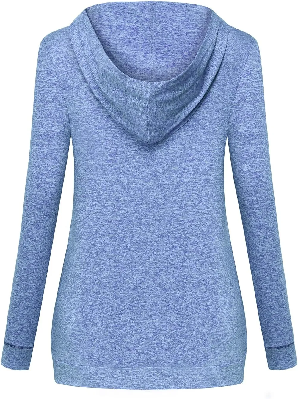 Womens Long Sleeve Zip Up Hoodies Workout Casual Sports Yoga Running Athletic Jackets
